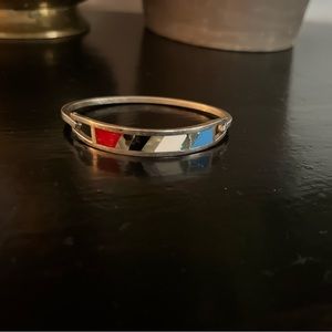 Vintage sterling silver Mexican Alpaca bracelet